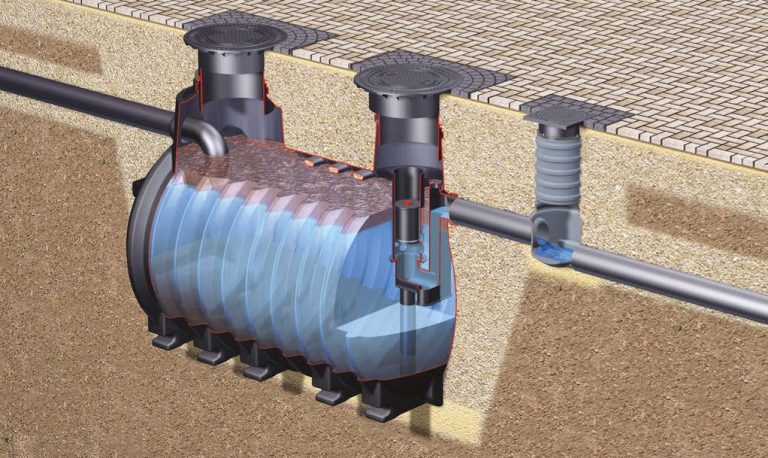 Oil and water separator